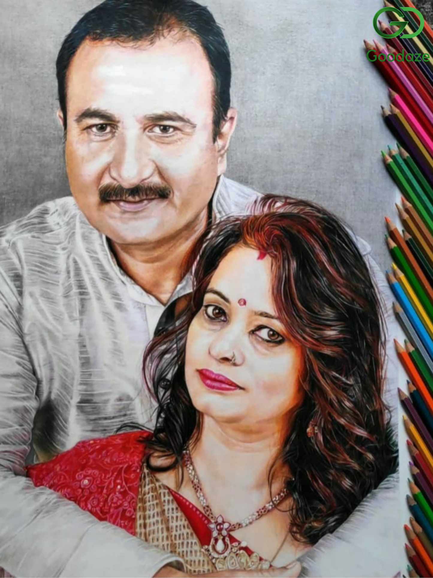 Pencil Colour Portrait