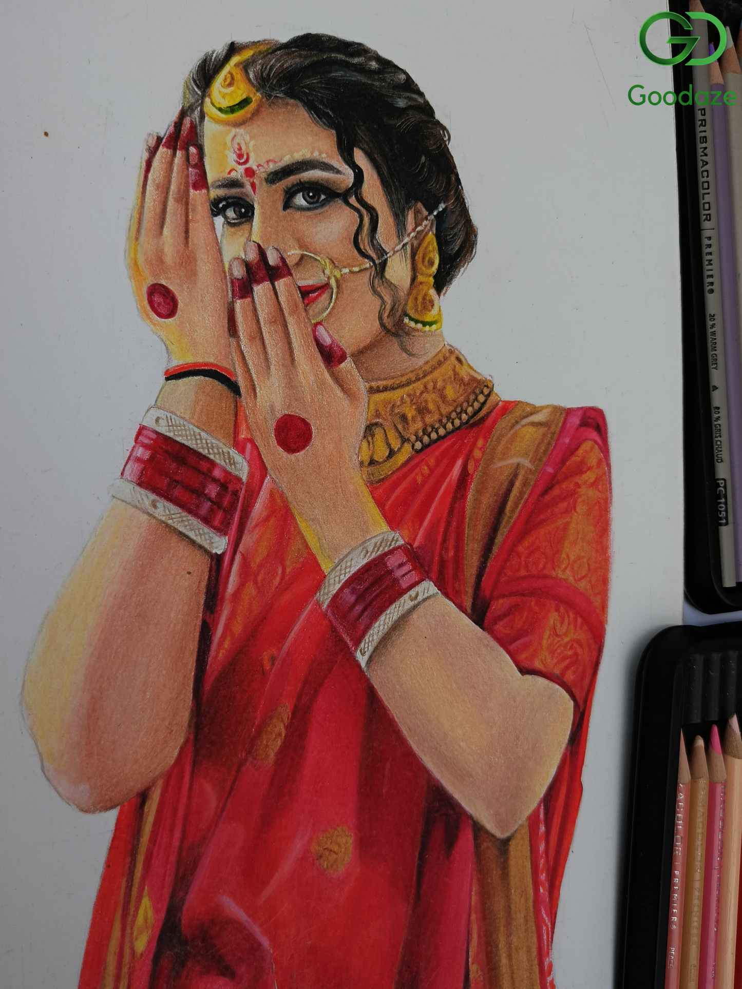 Pencil Colour Portrait